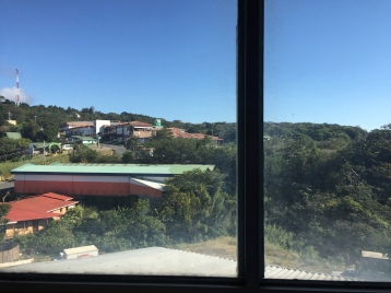 View from outside my hostel in Monteverde, Costa Rica